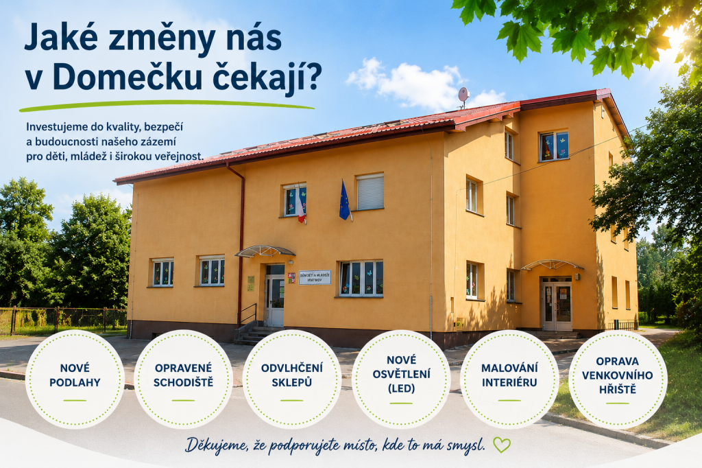 Jaké změny nás v Domečku čekají?